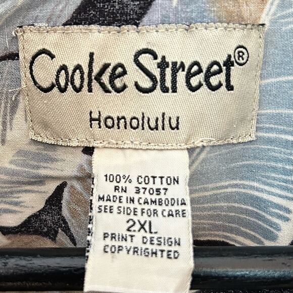 Cooke Street Honolulu, Reverse Print Aloha Shirt, Size 2XL - Picture 16 of 16